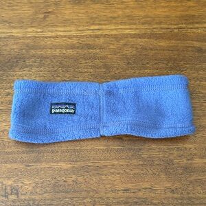 Patagonia Cozy Blue Fleece Headband for Kids
